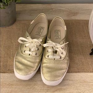 Keds gold sneakers
